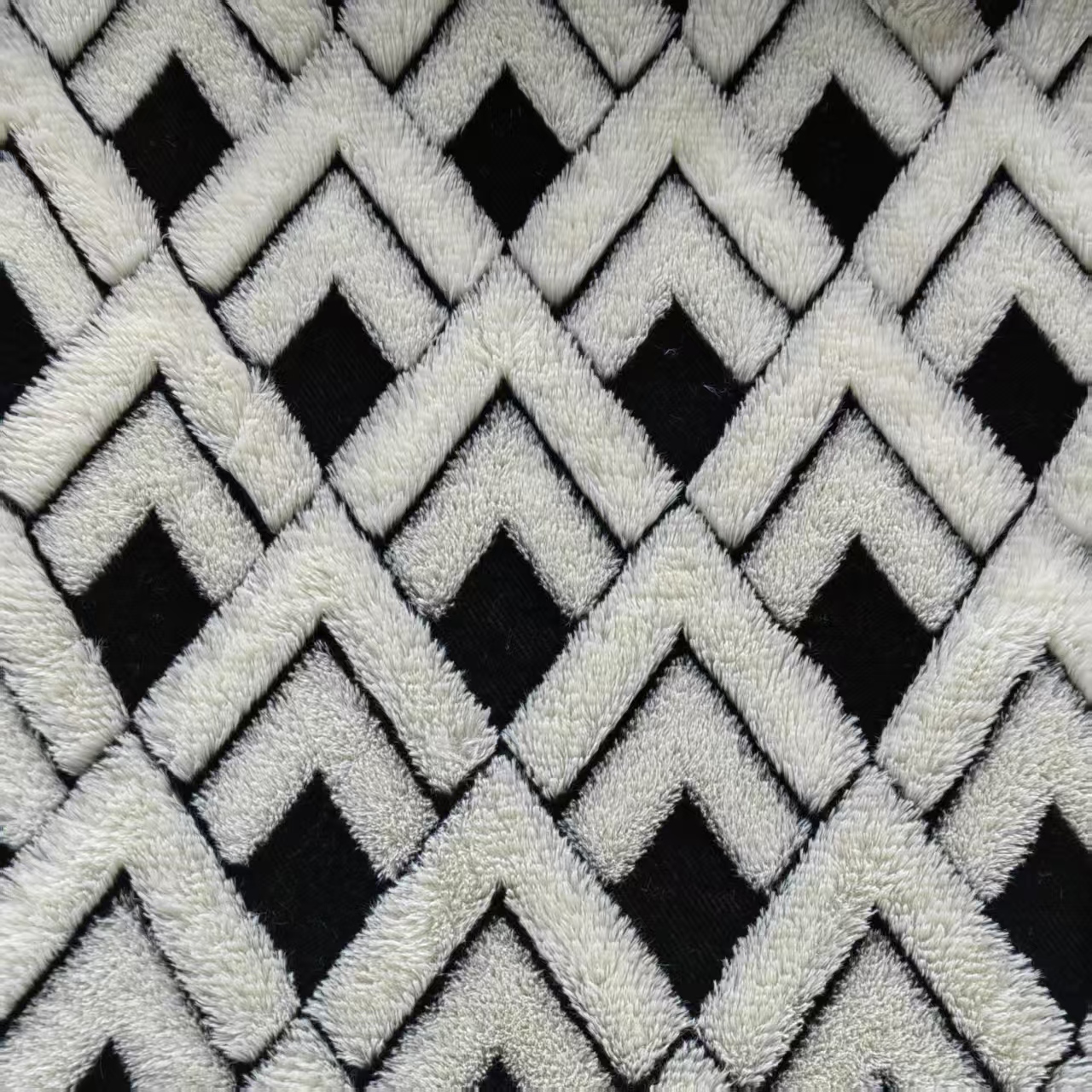 Jacquard Faux Fur