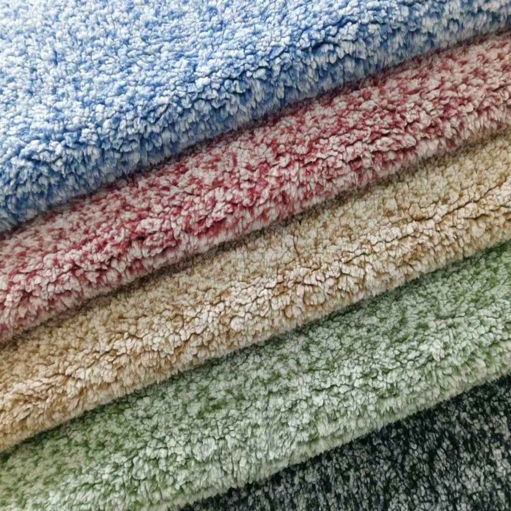 240630#5 sherpa fabric diperse printed