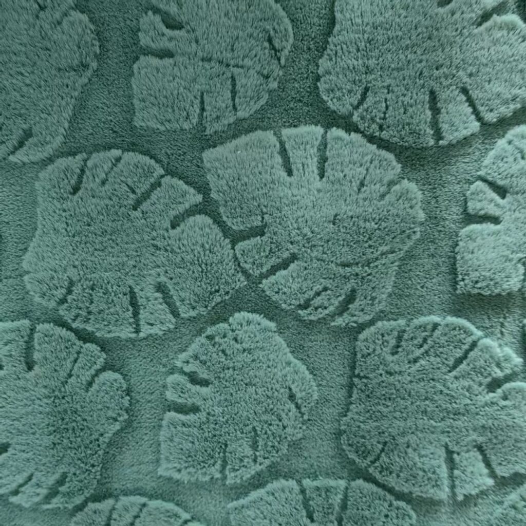 Jacquard faux fur fake rabbit fur